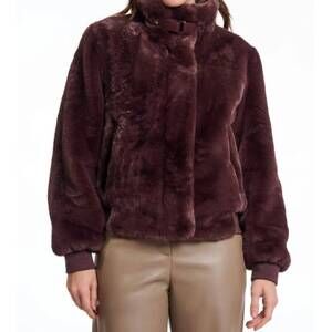 NEW RINO & PELLE ambra jacket in chocolate bean